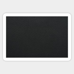 Black leather texture Sticker